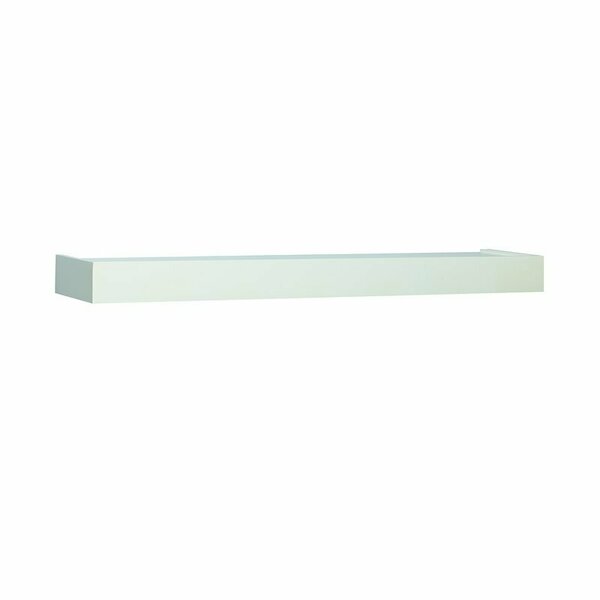 Knape & Vogt FLOATING SHELF WHT 30LB 0140-36WT